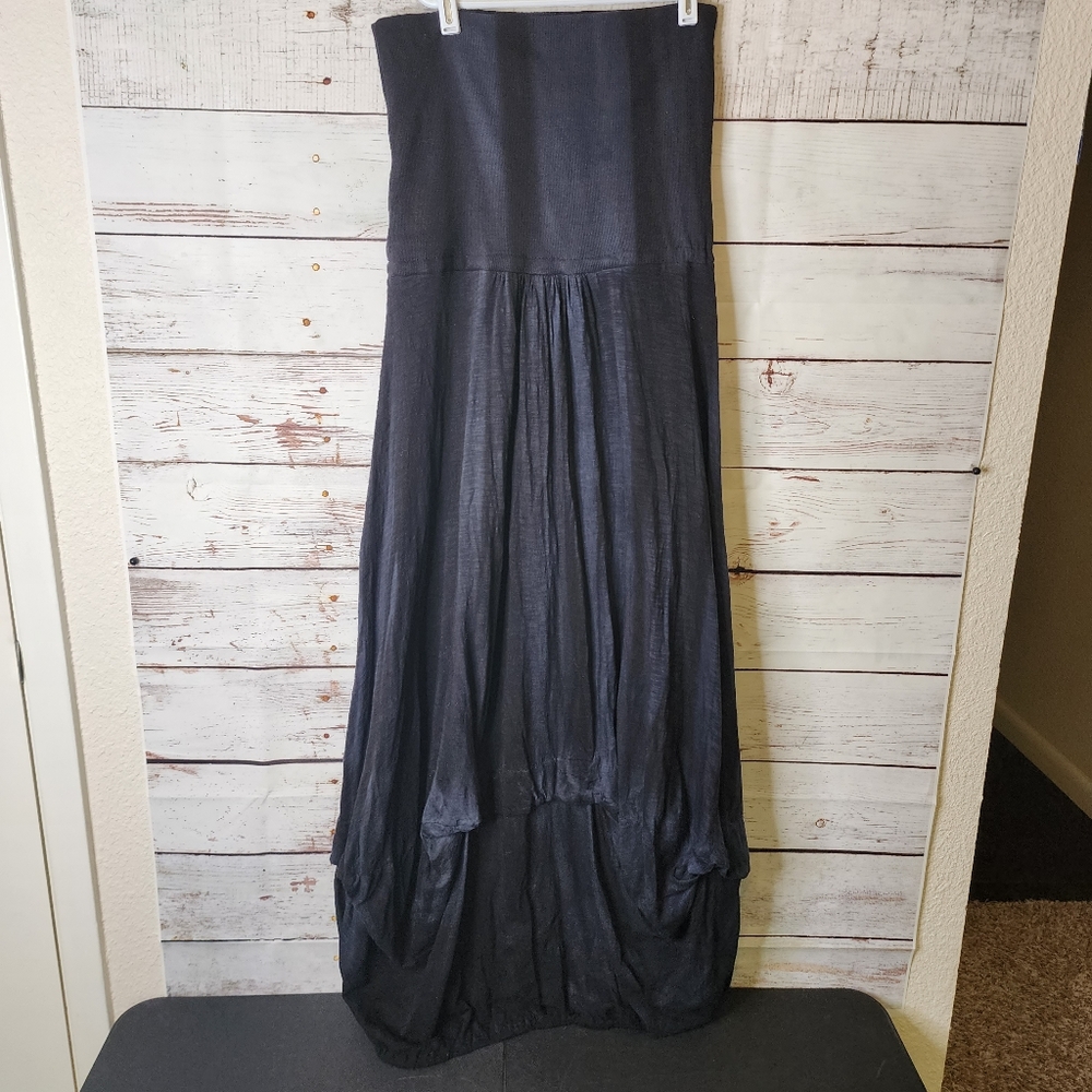 Gilda Midani T-shirt Material Tub Top Tie Dye Balloon Skirt Dress..size Large
